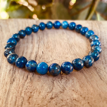 Lapis Lazuli Bracelet / Gemstone / Crystal / Natural / Chakras / Choose Size / Lithnotherapy / Quartz / Healing / Reiki