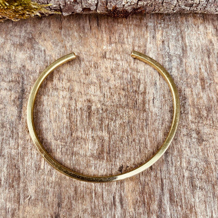 Minimalist Gold Bracelet / Simple / Bangle / Boho / Ethnic / Rustic / Bohemian / Dainty / Gypsy / Jewellery / adjustable