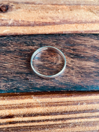 Sterling Silver Ring / Stacking Ring / Boho / Bohemian / Psy / Rustic / Tribal / Gypsy / Festival / Healing / Festival