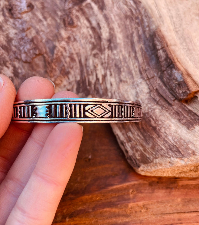 Tuareg Silver Bracelet / Tuareg Jewelry / Morrocan / Unisex / Boho / Ethnic / Rustic / Bohemian / Hippie / Gypsy / Geometric /