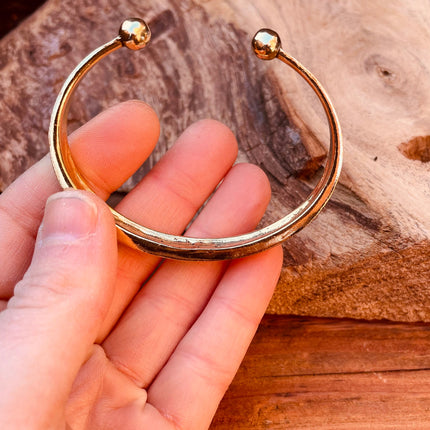 Tuareg Brass Bracelet / Tuareg Jewelry / Morrocan / Unisex / Boho / Ethnic / Rustic / Bohemian / Hippie / Gypsy / Geometric /