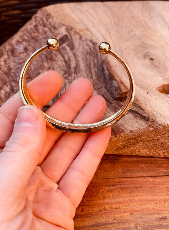 Tuareg Brass Bracelet / Tuareg Jewelry / Morrocan / Unisex / Boho / Ethnic / Rustic / Bohemian / Hippie / Gypsy / Geometric /