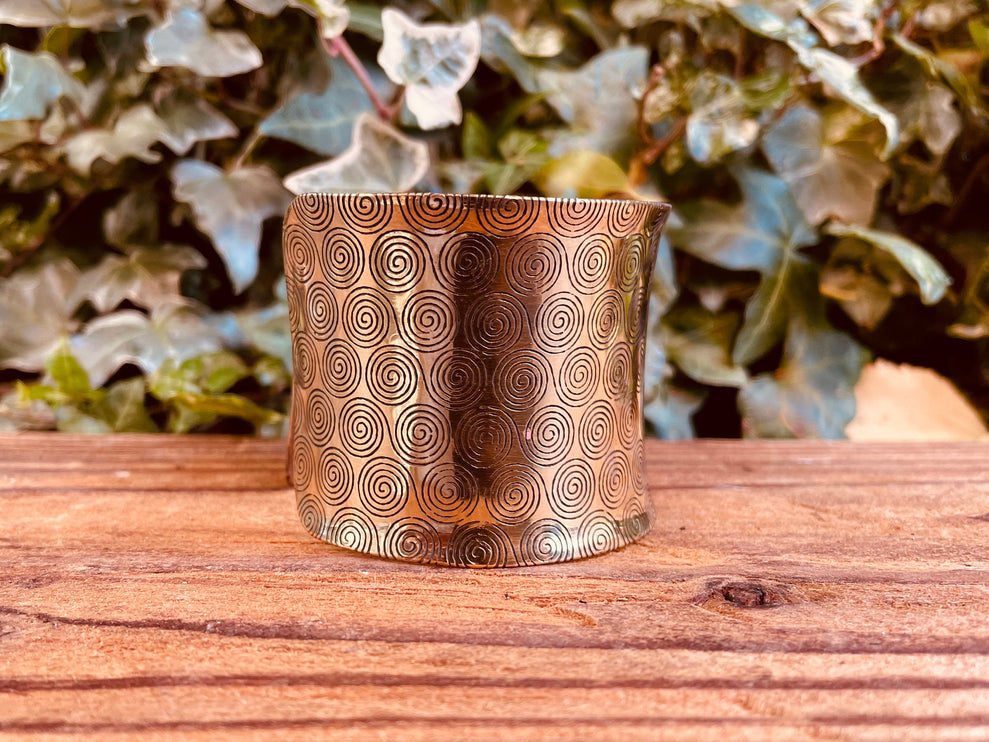 Large Geometric Brass Bracelet Cuff / Contemporary / Modern / Boho / Ethnic / Rustic / Bohemian / Hippie / Gypsy / Jewellery / Mens jewelery