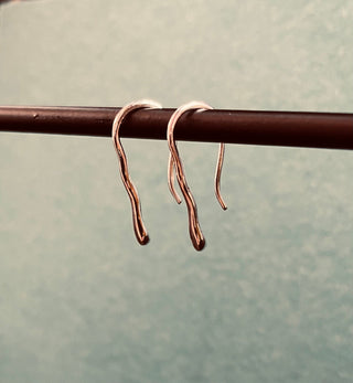 Minimalist Sterling Silver Earrings Dainty Modern Jewellery / Dangle and Drop Earrings / Chic Boho Classic Tribal style