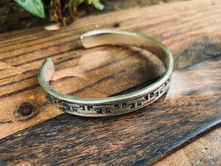 Tuareg Mens Silver Bracelet / Tuareg Jewelry / Cuff / Large Size / Unisex / Boho / Ethnic / Bohemian / Medieval / Gypsy / Geometric /