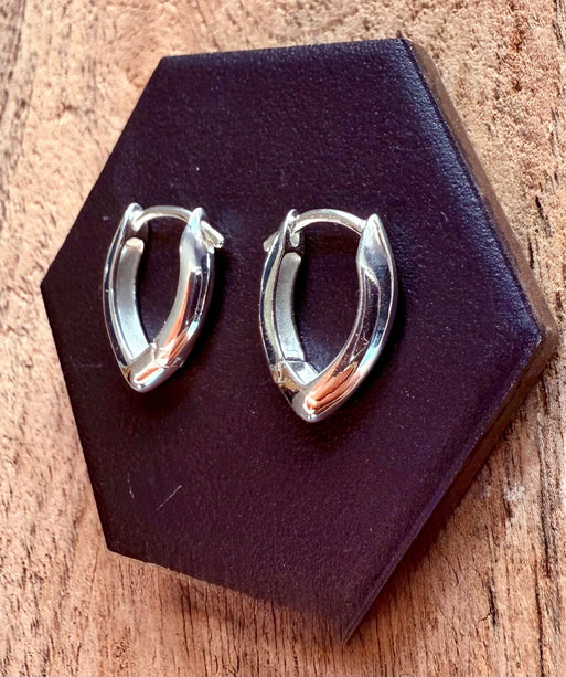 Sterling Silver Earrings / Silver 925 Hoops / Dainty / Classic Jewellery / Minimalist Earrings / Hypoallergenic / Contemporary Jewelry /