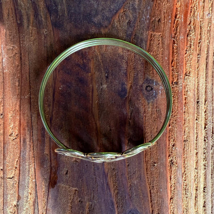 Spiral Arm Bracelet Brass / Boho / Tribal / Bangle/ Ethnic / Rustic / Bohemian / Hippie / Body Jewellery / FestivaL Fashion / Adjustable