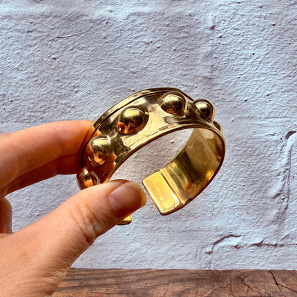 Steampunk Brass Cuff Bracelet / Tribal / Festival Fashion Boho / Ethnic / Rustic / Bohemian / Hippie / Jewellery / Adjustable / Unisex /