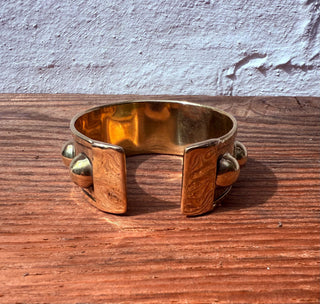 Steampunk Brass Cuff Bracelet / Tribal / Festival Fashion Boho / Ethnic / Rustic / Bohemian / Hippie / Jewellery / Adjustable / Unisex /