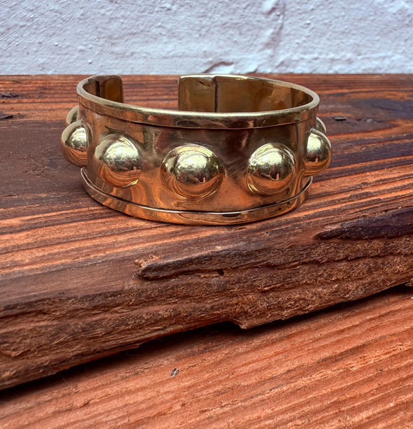 Steampunk Brass Cuff Bracelet / Tribal / Festival Fashion Boho / Ethnic / Rustic / Bohemian / Hippie / Jewellery / Adjustable / Unisex /