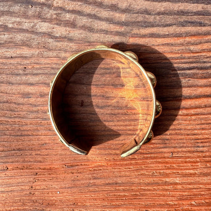 Steampunk Brass Cuff Bracelet / Tribal / Festival Fashion Boho / Ethnic / Rustic / Bohemian / Hippie / Jewellery / Adjustable / Unisex /