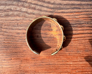Steampunk Brass Cuff Bracelet / Tribal / Festival Fashion Boho / Ethnic / Rustic / Bohemian / Hippie / Jewellery / Adjustable / Unisex /