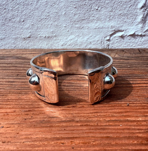 Steampunk Silver Cuff Bracelet / Tribal / Festival Fashion Boho / Ethnic / Rustic / Bohemian / Hippie / Jewellery / Adjustable / Unisex /