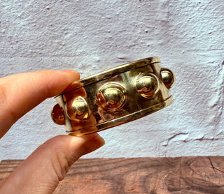 Steampunk Brass Cuff Bracelet / Tribal / Festival Fashion Boho / Ethnic / Rustic / Bohemian / Hippie / Jewellery / Adjustable / Unisex /