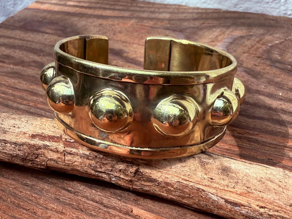 Steampunk Brass Cuff Bracelet / Tribal / Festival Fashion Boho / Ethnic / Rustic / Bohemian / Hippie / Jewellery / Adjustable / Unisex /