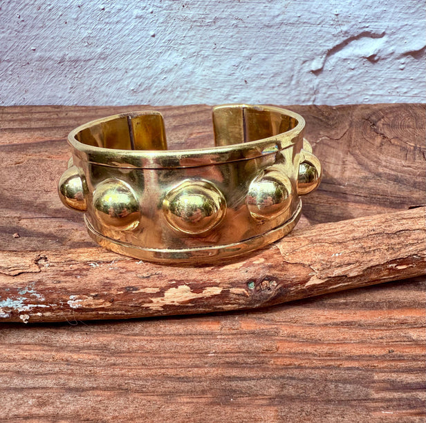 Steampunk Brass Cuff Bracelet / Tribal / Festival Fashion Boho / Ethnic / Rustic / Bohemian / Hippie / Jewellery / Adjustable / Unisex /