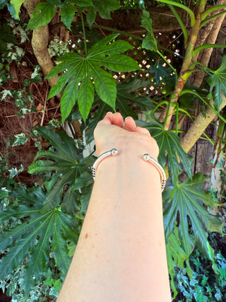 Silver Bracelet Tribal Symbols Native Markings / Bangle / Cuff / Unisex / Boho / Ethnic / Rustic / Bohemian / Costume Fashion Jewelery /