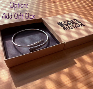 Hammered Silver Bracelet, Non Tarnish Bangle