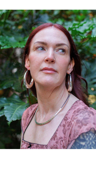 Chunky Silver Hoop Earrings / Thick Hoops / Ethnic / Boho / Unisex / Mens /