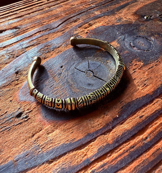 Bracelet Tribal Symbols Native Markings / Boho / Ethnic / Rustic / Bohemian / Hippie
