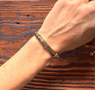 Bracelet Tribal Symbols Native Markings / Boho / Ethnic / Rustic / Bohemian / Hippie