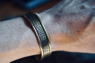 Boho Cuff Bracelet, Unique Brass Bracelet, Bohemian Jewellery Gift for Her