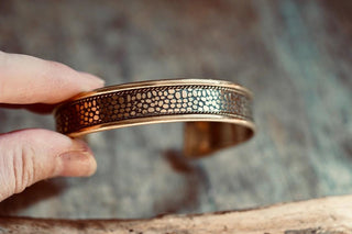 Boho Cuff Bracelet, Unique Brass Bracelet, Bohemian Jewellery Gift for Her