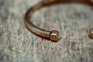 Engraved Brass Cuff Bracelet | Boho Statement Bangle | Adjustable Brass Bracelet | Tribal Inspired Jewellery | Gift for Her