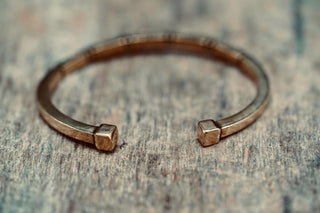 Engraved Brass Cuff Bracelet | Boho Statement Bangle | Adjustable Brass Bracelet | Tribal Inspired Jewellery | Gift for Her