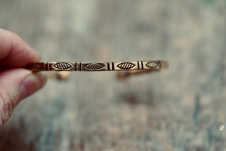 Engraved Brass Cuff Bracelet | Boho Statement Bangle | Adjustable Brass Bracelet | Tribal Inspired Jewellery | Gift for Her
