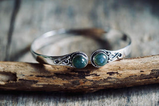 Labradorite Silver Cuff Bracelet, Spiritual Bracelet, Boho Silver Bangle, Statement Cuff, Feminine Jewellery, Gift for Her