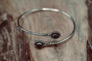 Silver Arm Bracelet Labradorite – Bali Style Silver Upper Arm Bracelet, Boho Goddess Jewellery, Adjustable Statement Arm Band