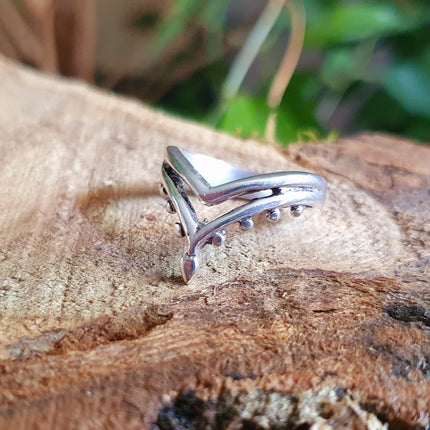 Boho Bague en Argent / Bohème / Pouce / Rustique / Festival / Hippie / Tribal / Gypsy / Ethnique