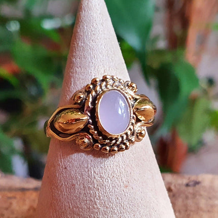 Ethnic style Brass & Rose Quartz / Boho / Bohemian / Psy / Rustic / Tribal / Gypsy / Festival / Healing / Festival 