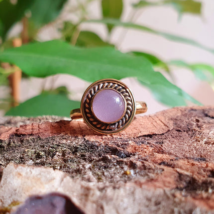 Modern style Brass & Rose Quartz / Boho / Bohemian / Psy / Rustic / Tribal / Gypsy / Festival / Healing / Festival 