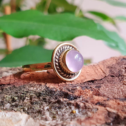 Modern style Brass & Rose Quartz / Boho / Bohemian / Psy / Rustic / Tribal / Gypsy / Festival / Healing / Festival 