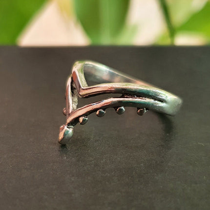 Boho Bague en Argent / Bohème / Pouce / Rustique / Festival / Hippie / Tribal / Gypsy / Ethnique