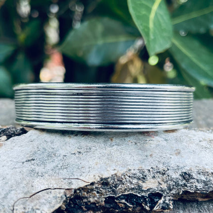 Bracelet Manchette Argent / Mixte / Jonc / Laiton / Rustique / Ethnique / Bohème / Hippie / Gypsy / Chic / Bijou / Réglable / Mixte